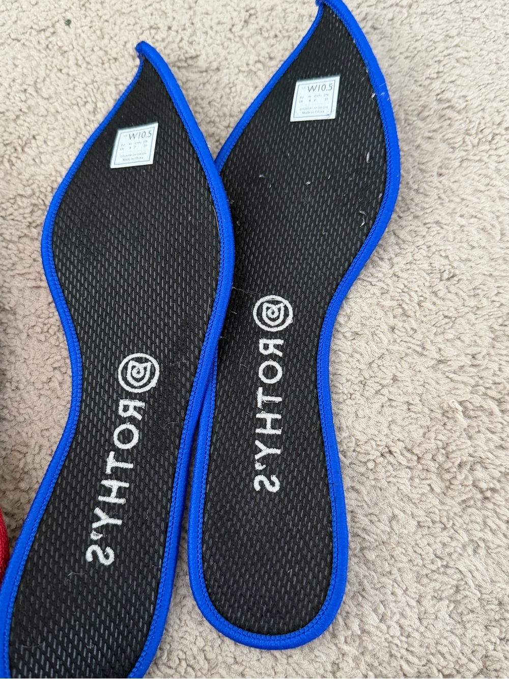 Rothy’s red point flats size 10.5 - Picture 10 of 10